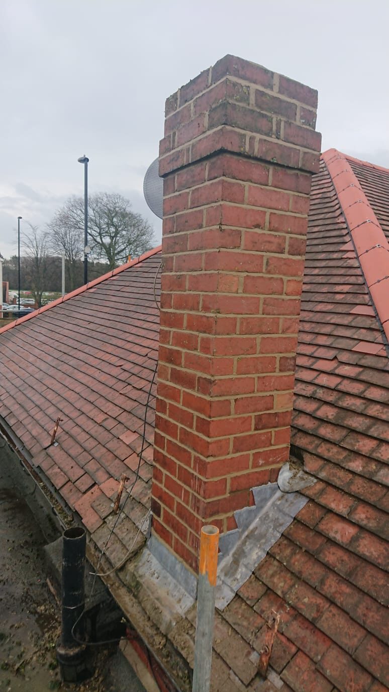 Chimneys Rebuilt & Re-pointed