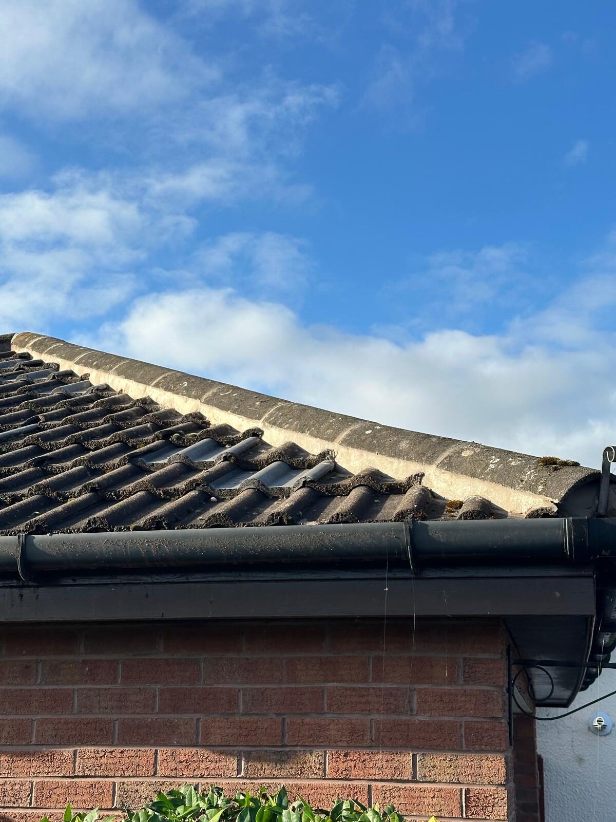 Ridge Tile Re-pointing